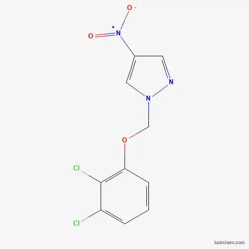 Molecular Structure of 1001500-65-7 (1-(2,3-Dichloro-phenoxymethyl)-4-nitro-1H-pyrazole)