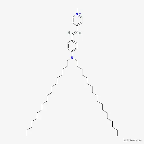 Molecular Structure of 124252-27-3 (Pyridinium, 4-[2-[4-(dioctadecylamino)phenyl]ethenyl]-1-methyl-, (E)-)