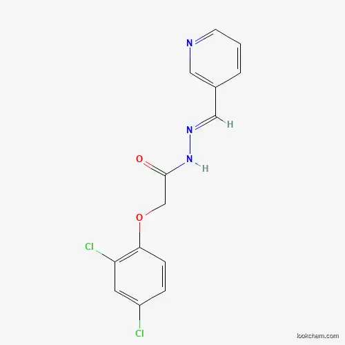 2-(2,4-dichlorophenoxy)-N'-[(1E)-(pyridin-3-yl)methylidene]acetohydrazide