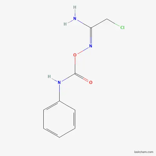Molecular Structure of 252914-67-3 (Ethanimidamide, 2-chloro-N-[[(phenylamino)carbonyl]oxy]-)