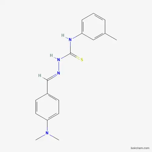 4-(dimethylamino)benzaldehyde N-(3-methylphenyl)thiosemicarbazone