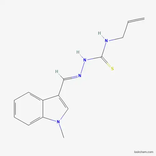 1-[(E)-(1-methylindol-3-yl)methylideneamino]-3-prop-2-enylthiourea