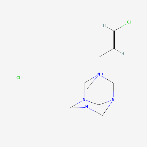 Molecular Structure of 194805-30-6 (1-(3-Chloroallyl)-3,5,7-triaza-1-azoniaadamantane chloride)