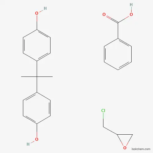 Molecular Structure of 52907-82-1 (Benzoic acid;2-(chloromethyl)oxirane;4-[2-(4-hydroxyphenyl)propan-2-yl]phenol)
