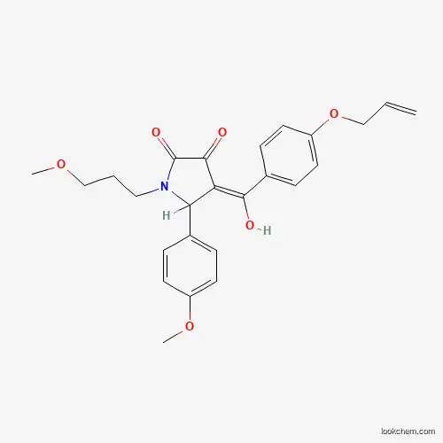 4-[4-(allyloxy)benzoyl]-3-hydroxy-5-(4-methoxyphenyl)-1-(3-methoxypropyl)-1,5-dihydro-2H-pyrrol-2-one