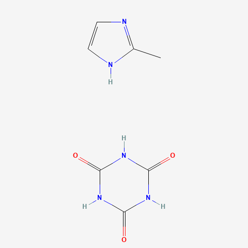 Molecular Structure of 1566617-11-5 (2-methyl-1H-imidazole;1,3,5-triazinane-2,4,6-trione)