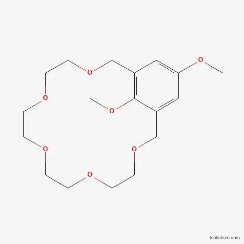 Molecular Structure of 78840-05-8 (19,21-Dimethoxy-3,6,9,12,15-pentaoxabicyclo[15.3.1]henicosa-1(21),17,19-triene)