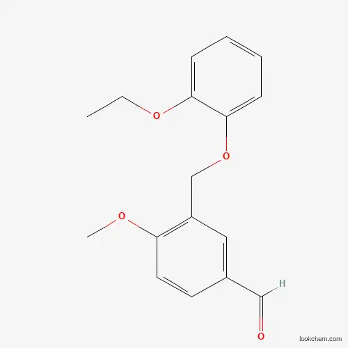 3-(2-ETHOXY-페녹시메틸)-4-메톡시-벤잘데하이드