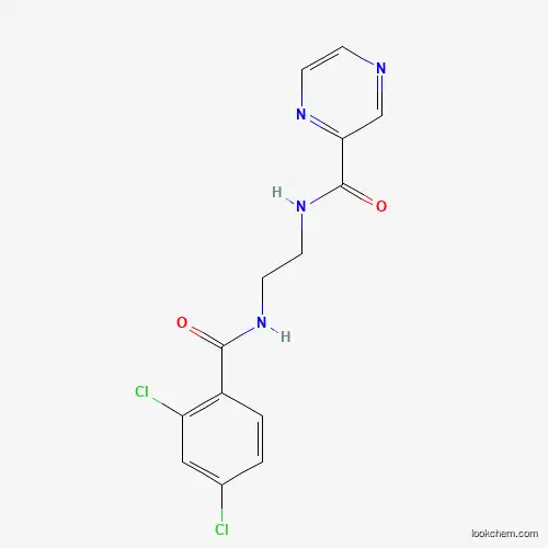 N-[2-[(2,4-dichlorobenzoyl)amino]ethyl]pyrazine-2-carboxamide
