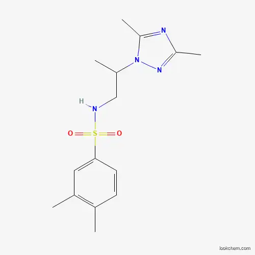 N-[2-(3,5-Dimethyl-[1,2,4]triazol-1-yl)-propyl]-3,4-dimethyl-benzenesulfonamide