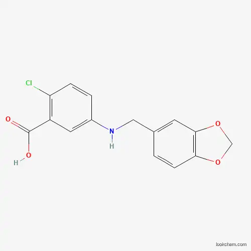 5-[(1,3-벤조디옥솔-5-일메틸)아미노]-2-클로로벤조산