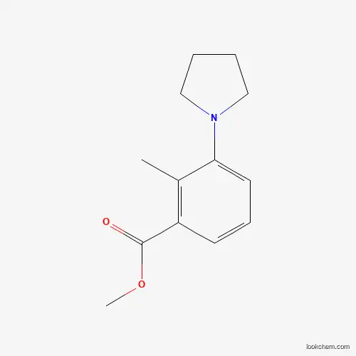 2-METHYL-3-PYRROLIDIN-1-YL-벤조산 메틸 에스테르