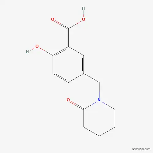 2-하이드록시-5-(2-옥소-피페리딘-1-일메틸)-벤조산
