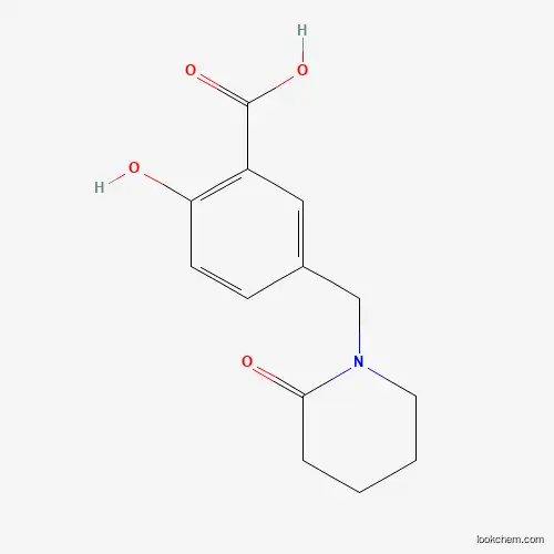 2-HYDROXY-5-(2-OXO-PIPERIDIN-1-YLMETHYL)-BENZOIC ACID