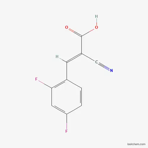 2-cyano-3-(2,4-difluorophenyl)acrylic acid