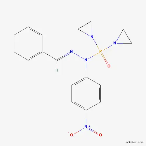 1-(4-ニトロフェニル)-1-[ビス(1-アジリジニル)ホスフィニル]-2-ベンジリデンヒドラジン