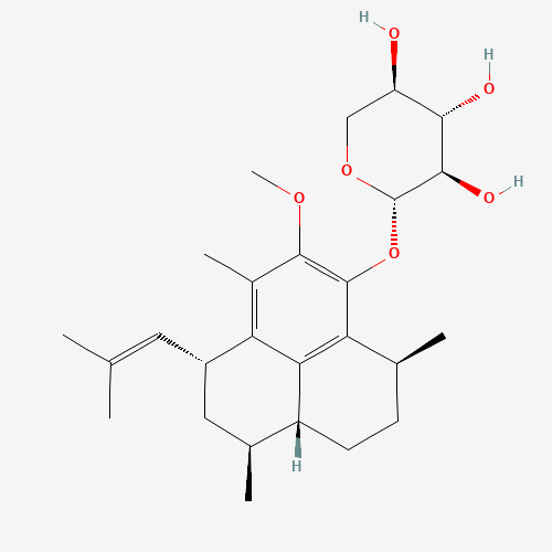Molecular Structure of 105519-38-8 (Methopterosin)