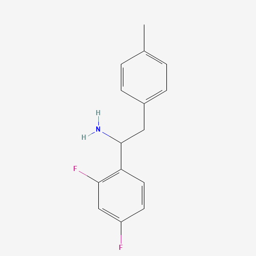 Molecular Structure of 1094423-80-9 (alpha-(2,4-Difluorophenyl)-4-methylbenzeneethanamine)