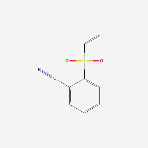 Molecular Structure of 1154395-71-7 (2-(Ethenesulfonyl)benzonitrile)
