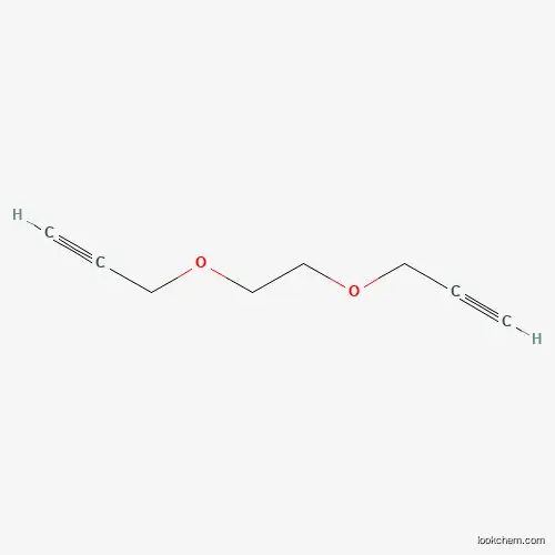 Molecular Structure of 124238-56-8 (1,2-Bis(2-propynyloxy)ethane)