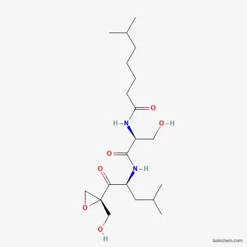 Molecular Structure of 126463-64-7 (Dihydroeponemycin)