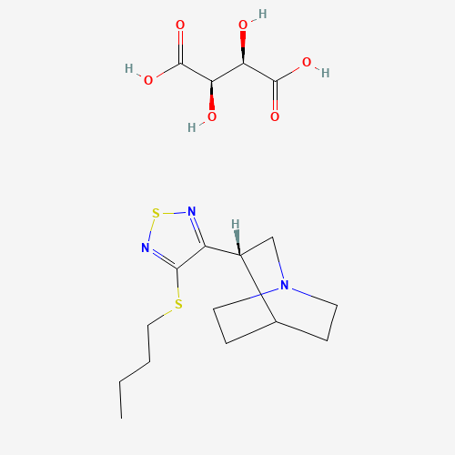 Molecular Structure of 141575-51-1 (Vedaclidine tartrate)