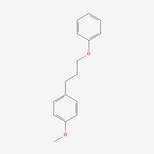 Molecular Structure of 147436-09-7 (1-Methoxy-4-(3-phenoxypropyl)benzene)