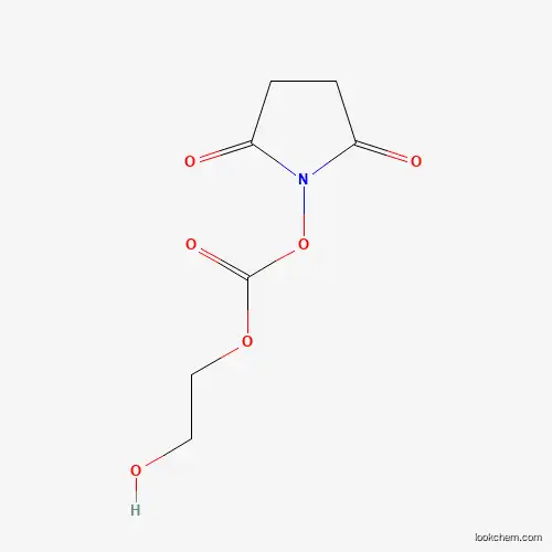 Molecular Structure of 155919-13-4 (Poly(oxy-1,2-ethanediyl), alpha-[[(2,5-dioxo-1-pyrrolidinyl)oxy]carbonyl]-omega-hydroxy-)