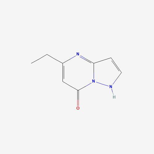 Molecular Structure of 167371-38-2 (5-ethylpyrazolo[1,5-a]pyrimidin-7(4H)-one)