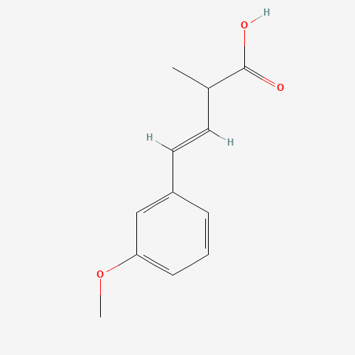Molecular Structure of 175720-67-9 ((3E)-4-(3-Methoxyphenyl)-2-methyl-3-butenoic acid)