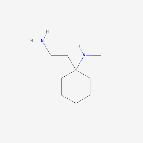 Molecular Structure of 178242-69-8 (1-(Methylamino)cyclohexaneethanamine)