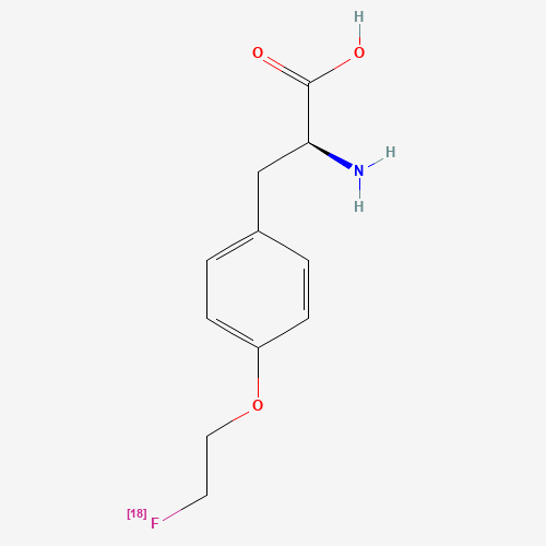 Molecular Structure of 1325243-02-4 ((18F)fluoroethyltyrosine)