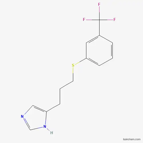 Molecular Structure of 184030-82-8 (4-[3-(3-Trifluoromethyl-phenylsulfanyl)-propyl]-1H-imidazole)
