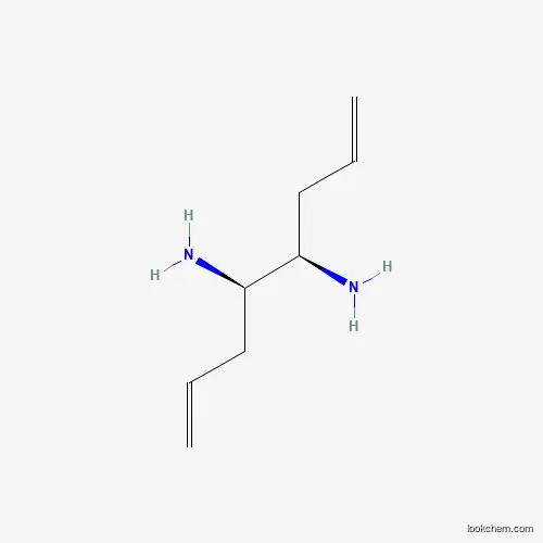Molecular Structure of 185989-49-5 (rel-(4R,5R)-1,7-Octadiene-4,5-diamine)