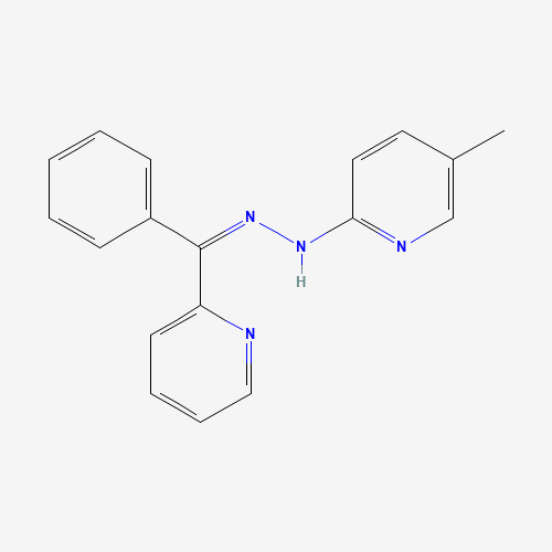 Molecular Structure of 199596-25-3 ((Z,Z)-Phenyl-2-pyridinylmethanone 2-(5-methyl-2-pyridinyl)hydrazone)