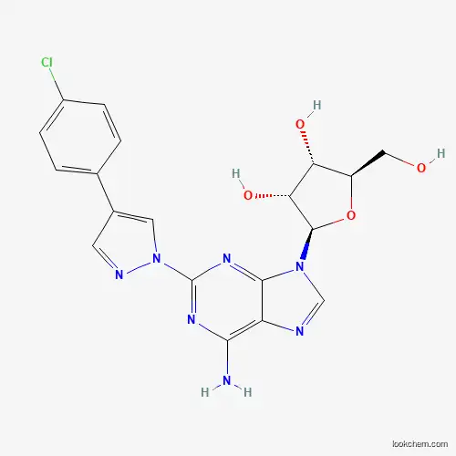 2-[4-(4-chlorophenyl)-1H-pyrazol-1-yl]-Adenosine