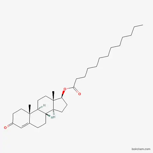 Molecular Structure of 488836-58-4 (Testosterone tridecanoate)