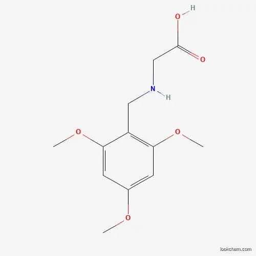 Molecular Structure of 900152-89-8 (N-[(2,4,6-Trimethoxyphenyl)methyl]glycine)