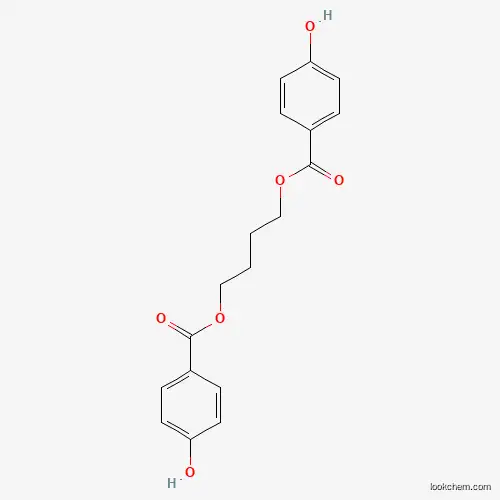 Molecular Structure of 97088-61-4 (Bis(4-hydroxybenzoic acid)1,4-butanediyl)