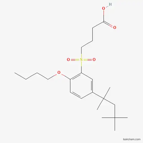 4-[2-부톡시-5-(1,1,3,3-테트라메틸부틸)페닐술포닐]부티르산