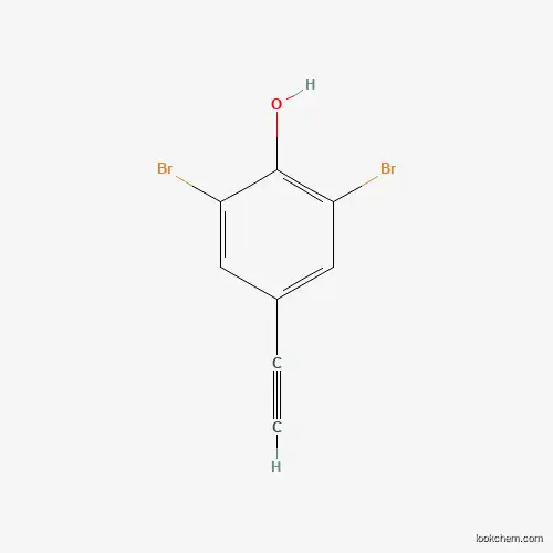 Molecular Structure of 1057670-03-7 (2,6-Dibromo-4-ethynylphenol)