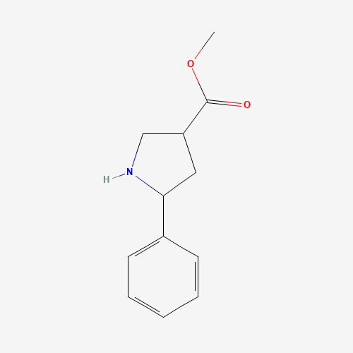 Methyl 5-phenyl-pyrrolidine-3-carboxylate