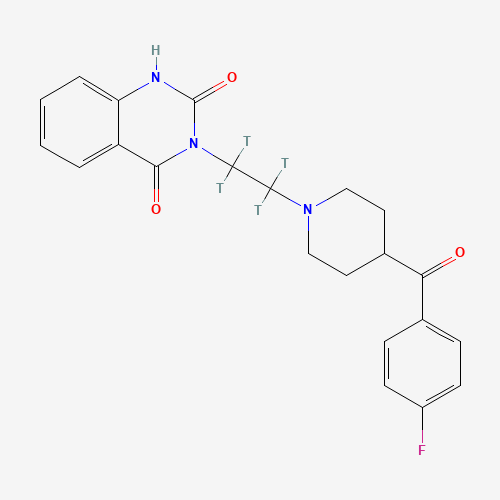 Molecular Structure of 112307-74-1 (3H-Ketanserin)