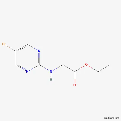 ethyl 2-[(5-bromopyrimidin-2-yl)amino]acetate