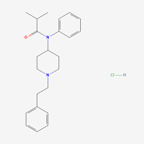 Molecular Structure of 117332-90-8 (Isobutyrfentanyl hydrochloride)