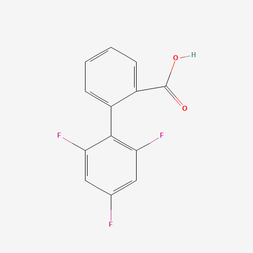Molecular Structure of 1184503-21-6 (2-(2,4,6-Trifluorophenyl)benzoic acid)