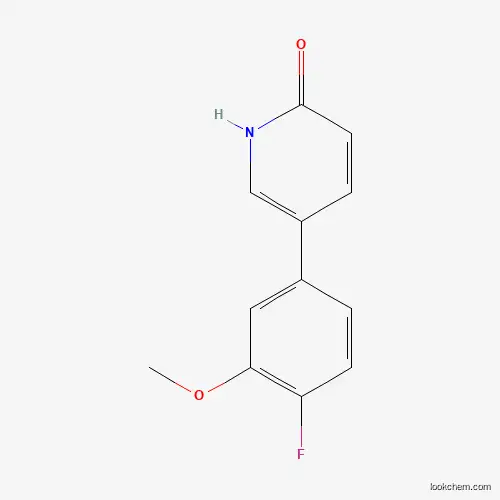 Molecular Structure of 1261895-80-0 (5-(4-Fluoro-3-methoxyphenyl)-2-hydroxypyridine)