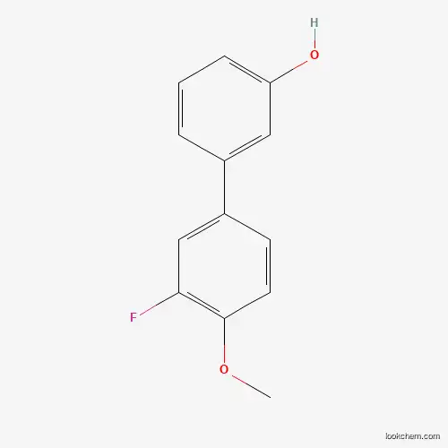 Molecular Structure of 1261896-11-0 (3-(3-Fluoro-4-methoxyphenyl)phenol)