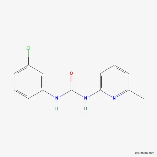 Molecular Structure of 127627-28-5 (1-(3-Chloro-phenyl)-3-(6-methyl-pyridin-2-yl)-urea)