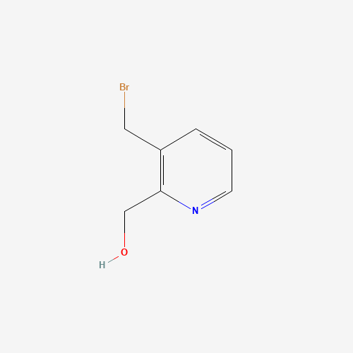 Molecular Structure of 1379304-01-4 ((3-(Bromomethyl)pyridin-2-YL)methanol)
